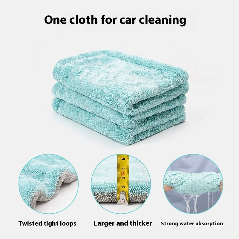1400 GSM Microfiber Car Towel – Ultra-Absorbent, Scratch-Free Drying & Detailing Cloth