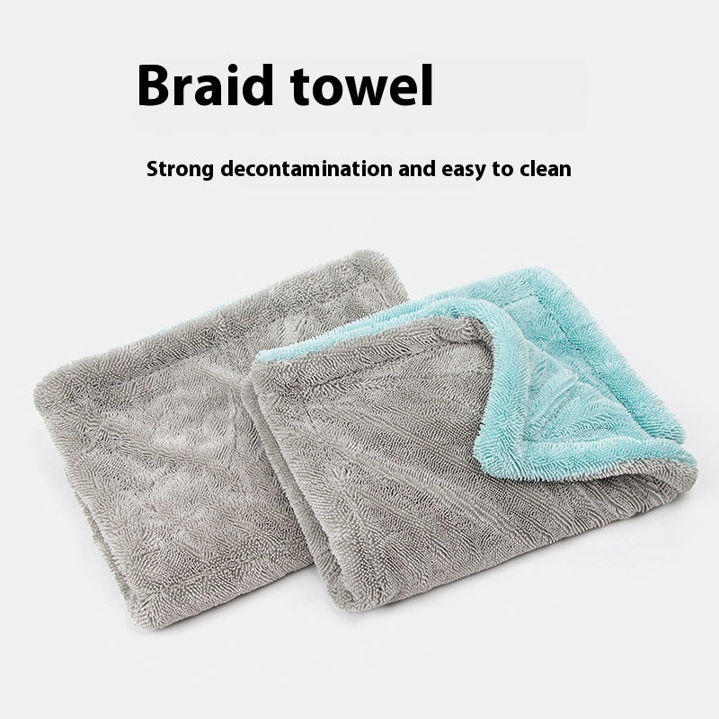 1400 GSM Microfiber Car Towel – Ultra-Absorbent, Scratch-Free Drying & Detailing Cloth